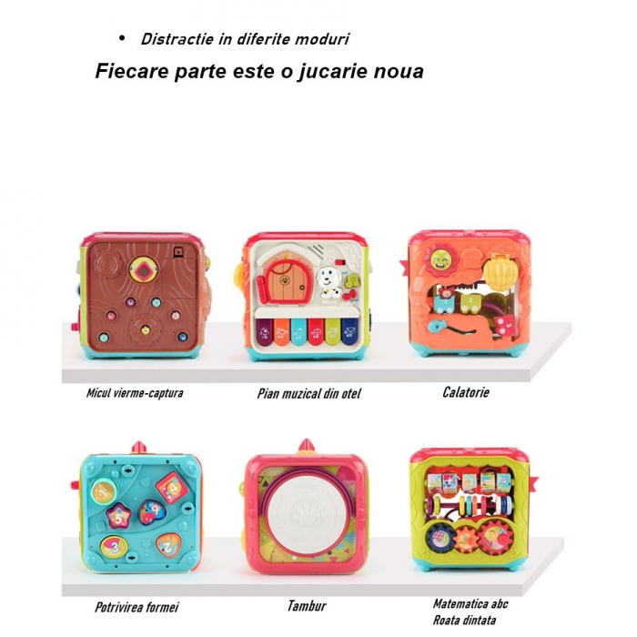 Cub activitati, 6 in 1, Flippy [3]