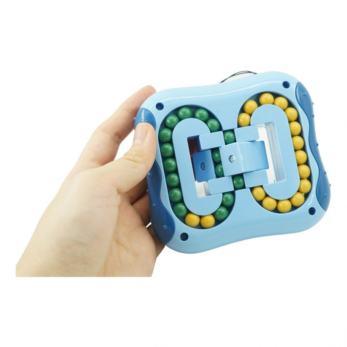 Cub magic interactiv, Magic Bean, jucarie antistres potrivit pentru copii si adulti, Albastru [4]
