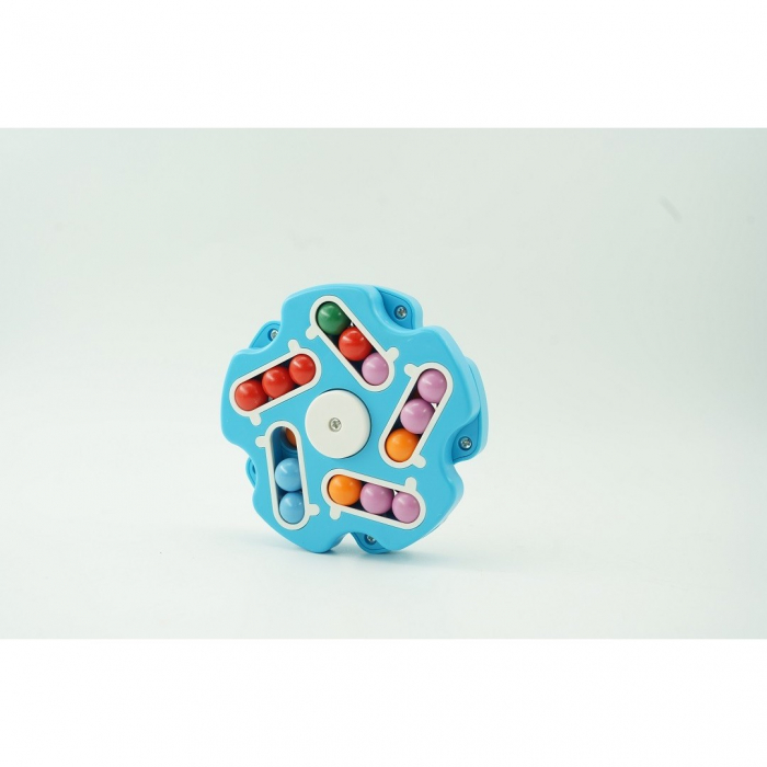 Cub magic interactiv, Magic Bean, jucarie antistres potrivit pentru copii si adulti, Stea, Albastru [2]