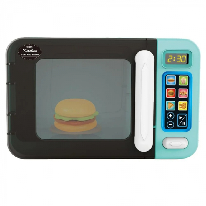 Cuptor cu microunde, Little Chef, cu sunete si lumini, 28 x 17 x 20 cm [1]