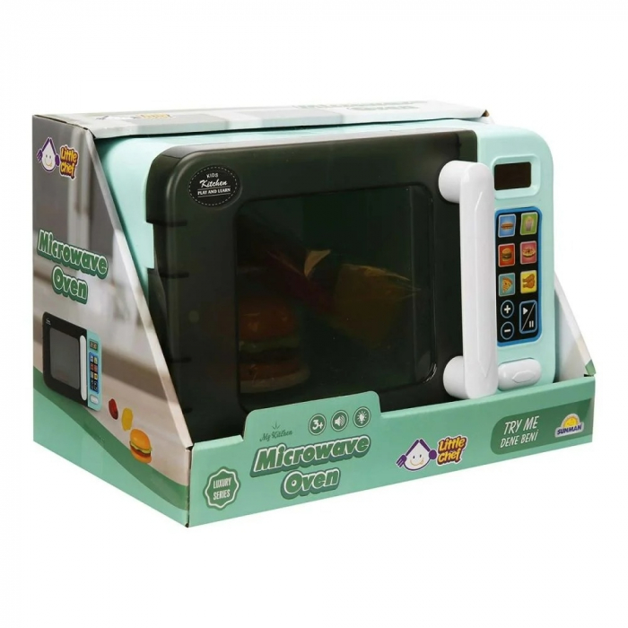 Lichidare de stoc Cuptor cu microunde, Little Chef, cu sunete si lumini, 28 x 17 x 20 cm [4]