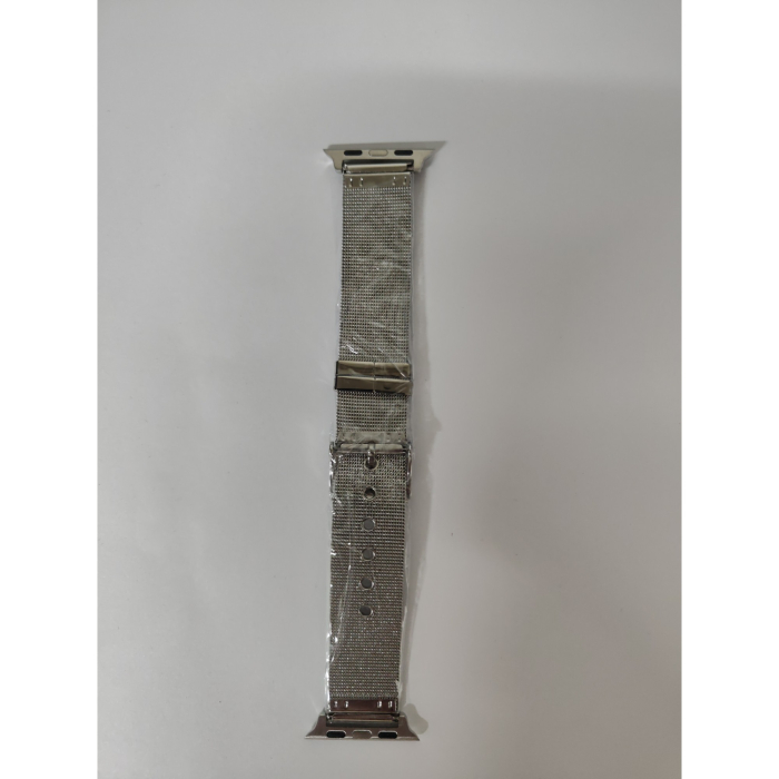 Curea Apple Watch 38-40 mm Metalica Argintiu [2]