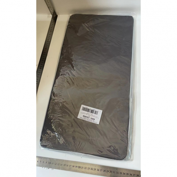Cutie de Depozitare pentru Pantofi, Flippy, 60x30x16 cm, din Plasa PVC Impermeabila si Cadru de Otel, Pliabila, Fermoar Bidirectional, Transparenta [2]