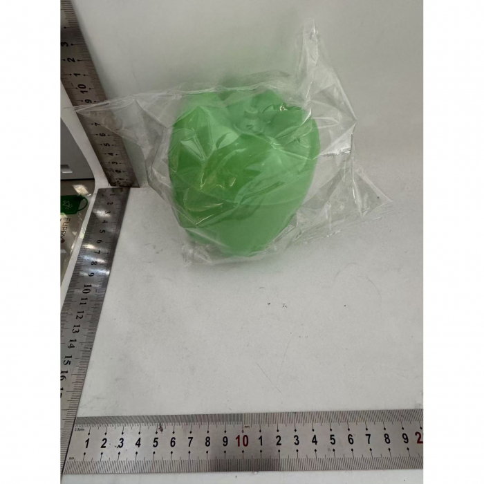 Cutie de depozitare si pastrare a alimentelor, Plastic, Flippy, Model Ardei, 9.8x9.8x10.7 cm, Verde [2]