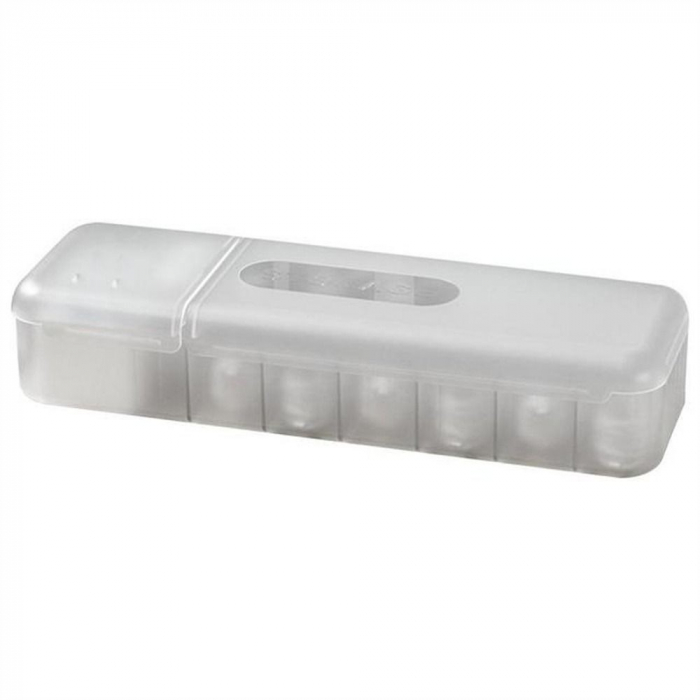 Cutie Organizatoare pentru Cabluri, Flippy, din Plastic, 28 x 9 x 6 cm, Alb [4]