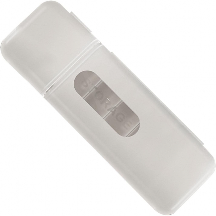 Cutie Organizatoare pentru Cabluri, Flippy, din Plastic, 28 x 9 x 6 cm, Alb [5]
