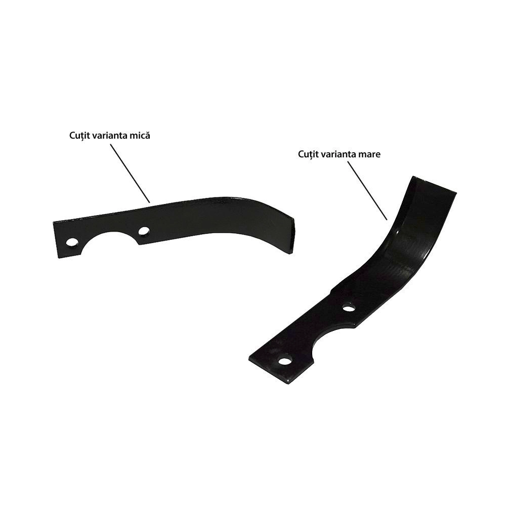 Cutit Freze Rotakt Lungime 20 cm Varianta Mica Pentru Motocultoarele Cu O Putere Mai Mica De 8.5 CP [3]