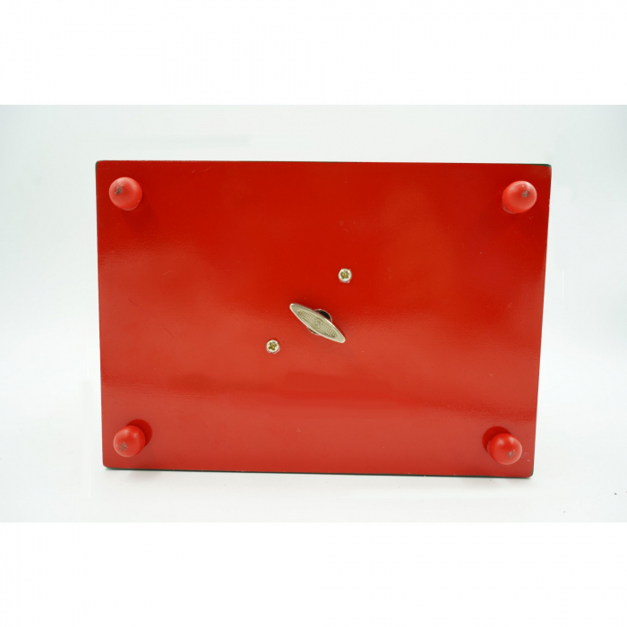 Cutiuta muzicala decorata, Casuta de Craciun, Multicolor, din Lemn, 17 cm x 20 cm, Interior, Flippy [5]
