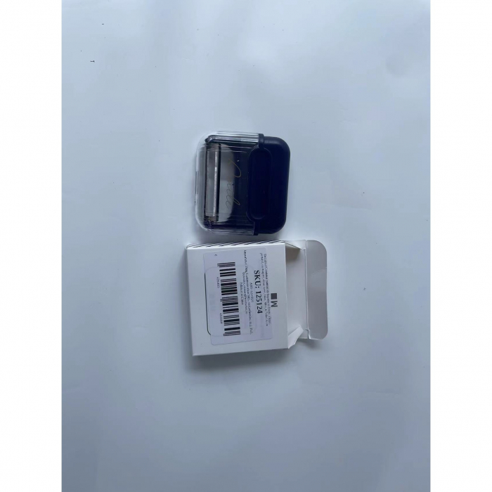Decojitor/Curatator manual de legume si fructe, Flippy, portabil, cu magnet, doua lame, Inox, Mov, 6.7x6x1.6 cm [7]
