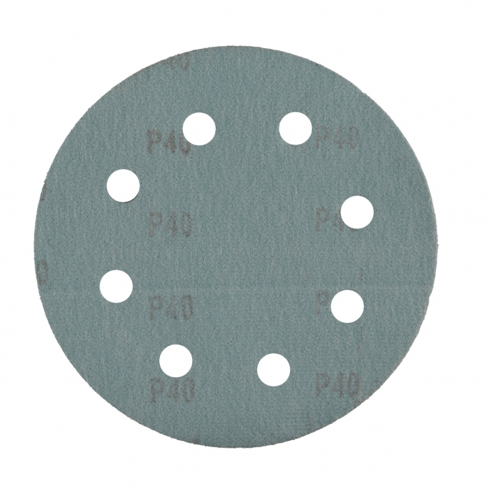 Disc abraziv pentru slefuitor cu excentric KB180.40 PROCRAFT (Set 10 buc) Diametru: 180 mm Granulatie: P40 [2]