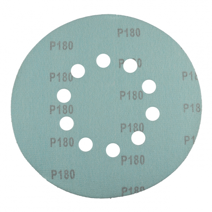 Disc abraziv pentru slefuitor cu excentric KB225.180 (Set 10 buc) Diametru: 225 mm, Granulatie: P180 [3]