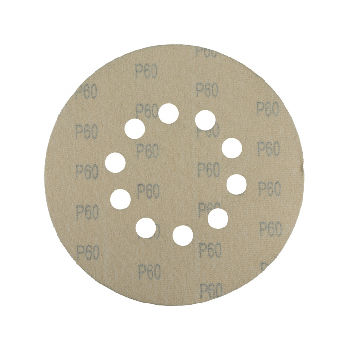 Disc abraziv pentru slefuitor cu excentric KB225.60 PROCRAFT (Set 10 buc) Diametru: 225 mm Granulatie: P60 [3]