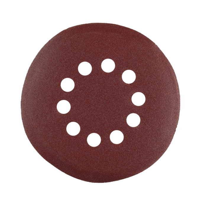 Disc abraziv pentru slefuitor cu excentric KD225.120 PROCRAFT (Set 10 buc)Diametru: 225 mm Granulatie: P120 [3]