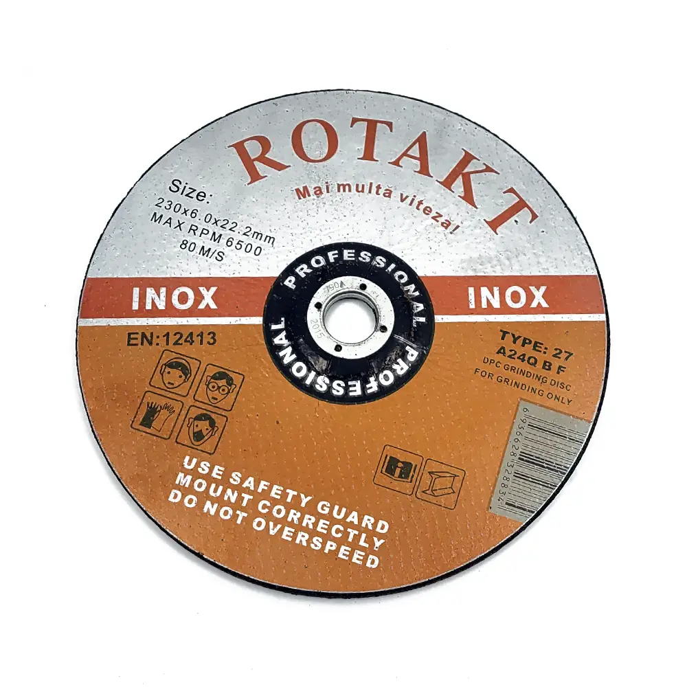 DISC ABRAZIV POLIZARE INOX DEGAJAT 230X6X22.2 [1]