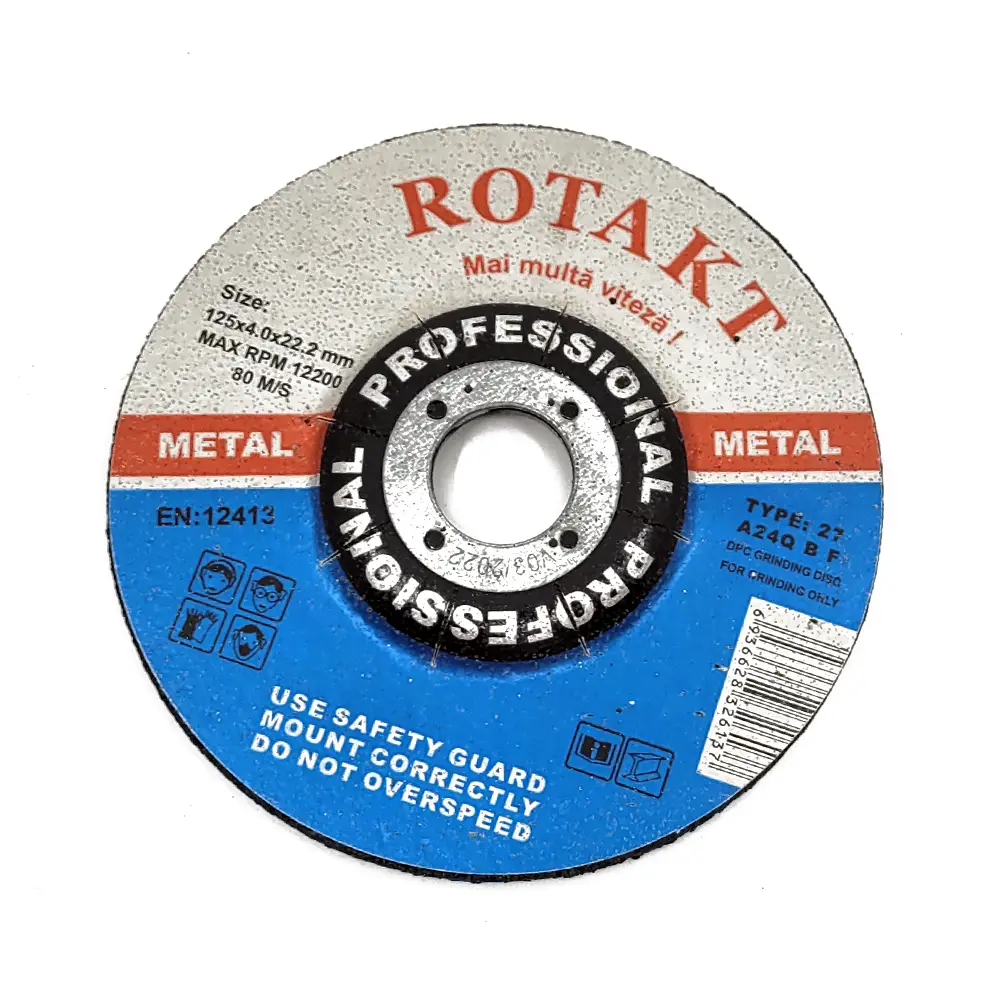 DISC ABRAZIV POLIZARE METAL DEGAJAT 125X4X22.2 [1]