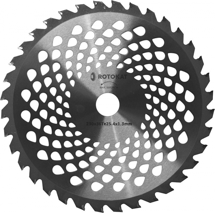 Disc cosire pentru motocoasa, dinti vidia, 36T, 230 x 25.4 x 1.3 mm RODT36231A [2]
