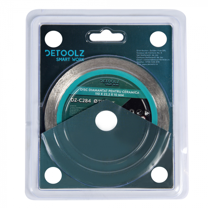 Disc diamantat pentru ceramica 110x22.2x1.6x10mm [2]