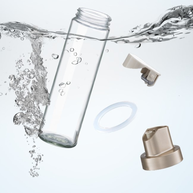 Dispenser pentru Ulei, Flippy, Deschidere si Inchidere Automata a Rezervorul, cu Inductie Gravitationala, 500 ml, 26.1x6.2x6.2cm, Gri [7]