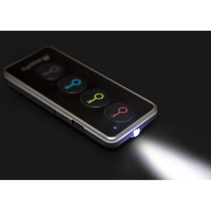 Dispozitiv Anti-Pierdere, Flippy, 4 Receptoare cu Telecomanda, 120 (dB), Emitator cu Lanterna, Multicolor [2]