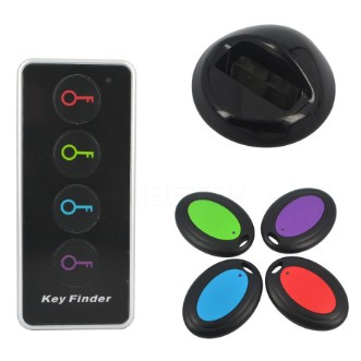 Dispozitiv Anti-Pierdere, Flippy, 4 Receptoare cu Telecomanda, 120 (dB), Emitator cu Lanterna, Multicolor [8]