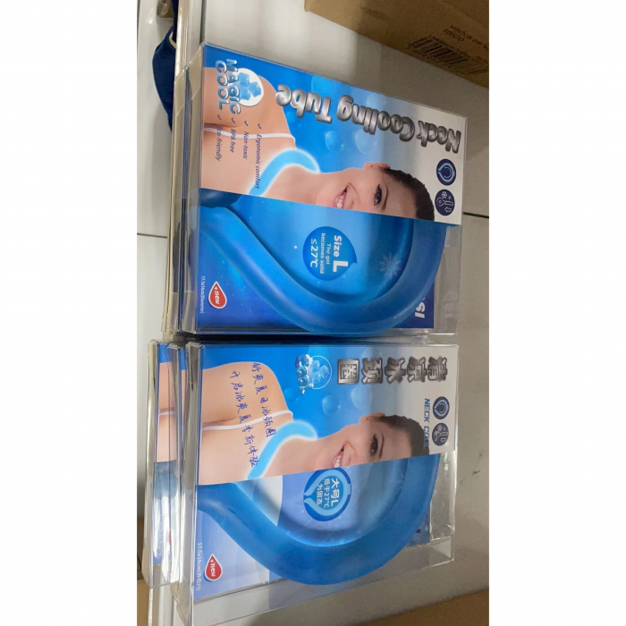 Dispozitiv De Racorire Tip Guler, Flippy, Pentru Scaderea Temperaturii Corpului, Cu Racire Rapida, Reutilizabil, Non-Toxic, TPU, Diametru de 120 mm [7]