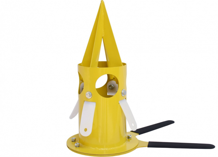 Dozator pentru saci Big Bag, 200-600 kg/min, diametru 180 mm, galben [4]