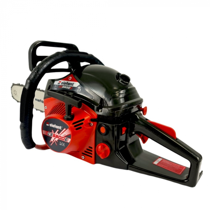 Drujba pe benzina Elefant CS5800E, 58 CC, 6 Cp, lama 40 cm + lama 45 cm [5]
