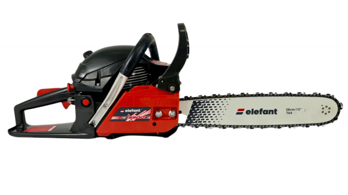 Drujba pe benzina ELEFANT CS5800E, 6CP, 3400rpm, 2 lame 2 lanturi, 38/45 cm [6]