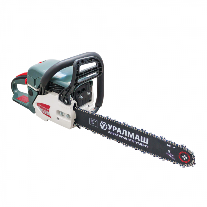 Drujba pe benzina Ural Mash, 3.5 Cp, 7000 rpm, 58 CC, 2.6 kW, 2 lame, 2 lanturi [4]
