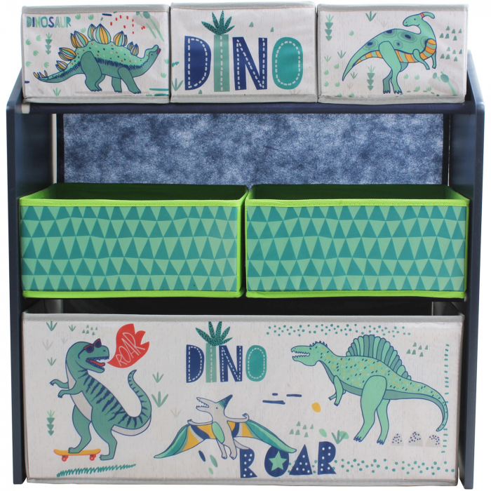 Dulap depozitare jucarii Dinozauri U-Grow [3]