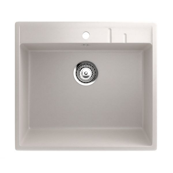 ES-15-331 chiuveta compozit, alb-crem ECOSTONE [1]