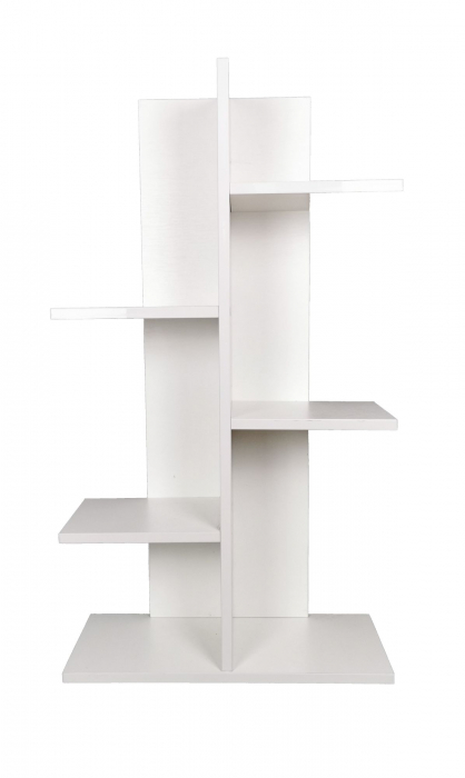 Etajera Emi, alb, 50x22x90 cm [1]