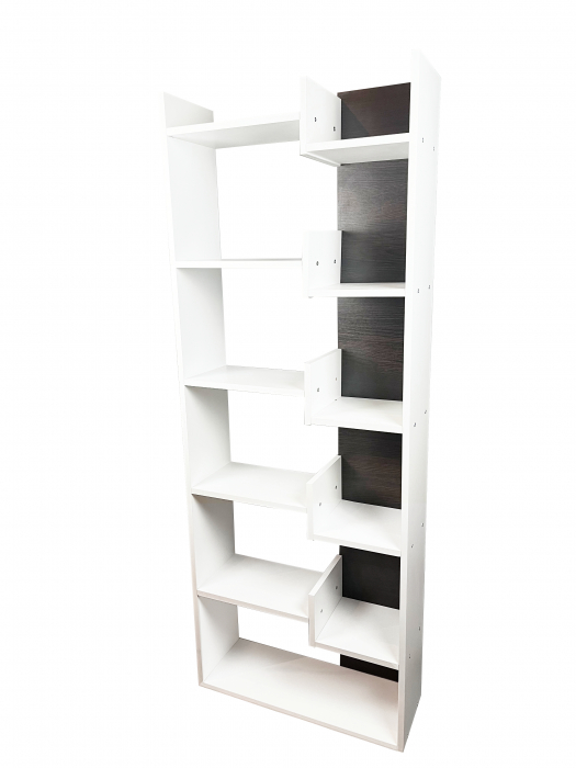 Etajera living Haby, alb, 61x22x162 cm [2]