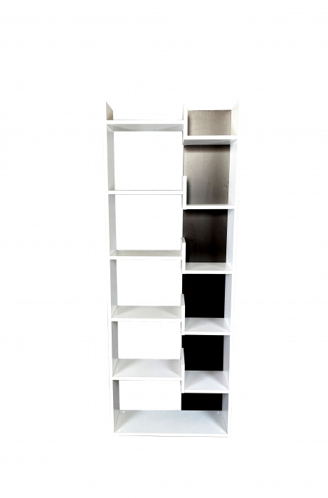 Etajera living Haby, alb, 61x22x162 cm [4]
