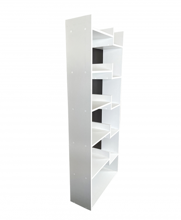 Etajera living Haby, alb, 61x22x162 cm [5]