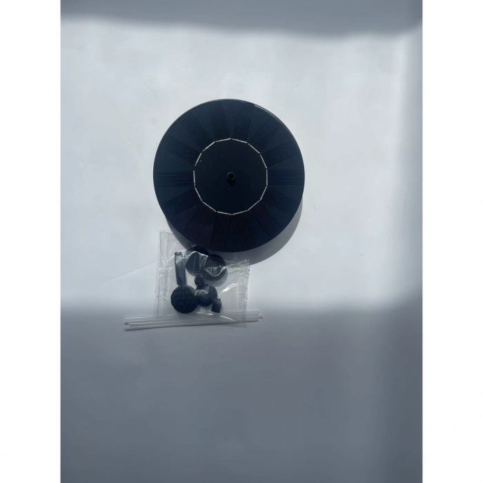 Fantana Arteziana pentru Gradina, Flippy, Solara, Automata, Rotunda, 3 Moduri de Pulverizare, Negru, 16 cm [7]