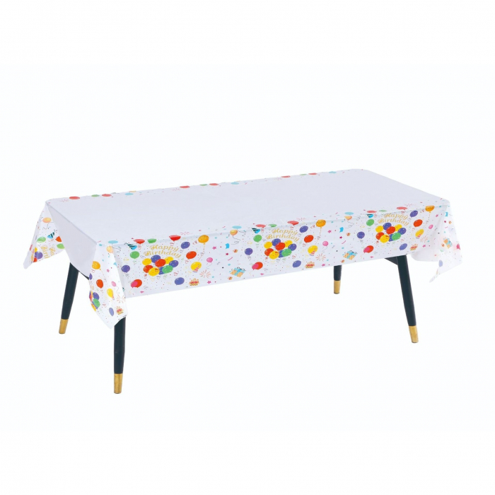 Fata de Masa Dreptunghiulara, Flippy, Impermeabila, Anti-pete, pentru Petreceri, 180 x 108 cm, Multicolor [1]