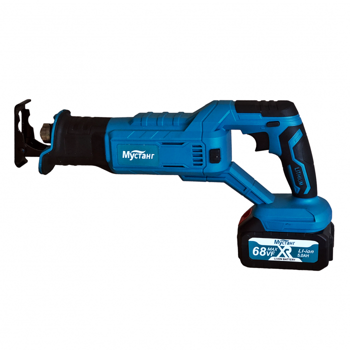 Fierastrau sabie cu 2 Acumulatori , Mustang , 24 V , 5 AH , 4 panze diferite modele [4]