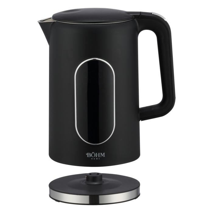 Fierbator electric BoHM HOME BKPD220B17, 1850-2200 W, 1,7 L, temperatura reglabila 40-100°C, ecran tactil, mentinere la cald [6]