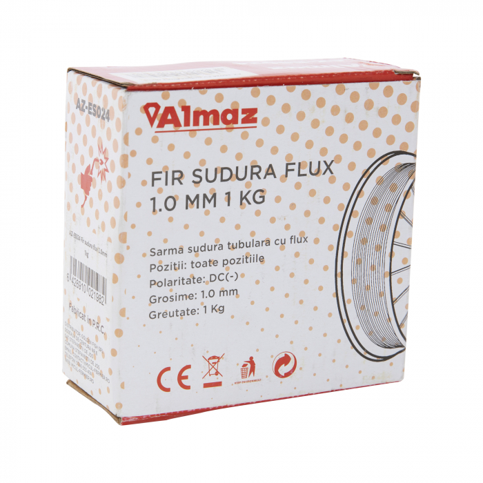 Sarma de sudura Almaz, cu flux, Ø1.0mm, greutate 1 Kg [2]