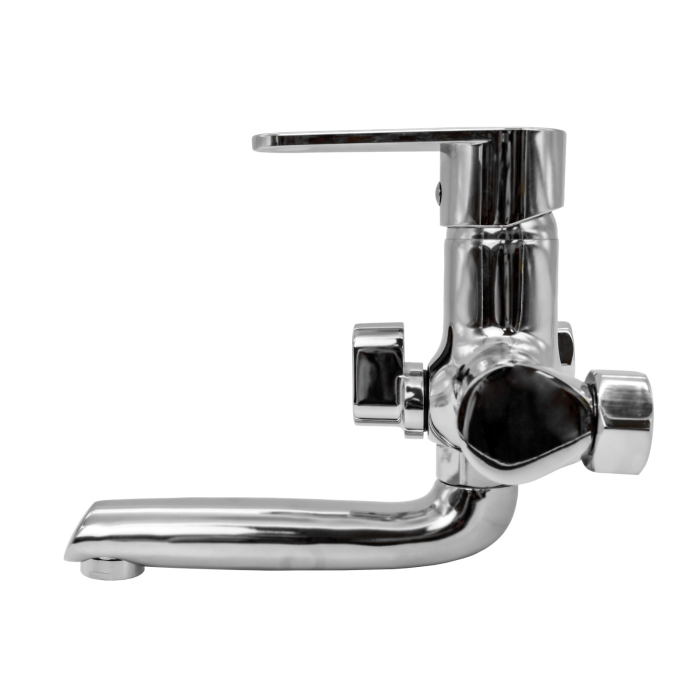 FL 066A-401ZC, Baterie cada cu para de dus, zinc, crom, FLOW [3]