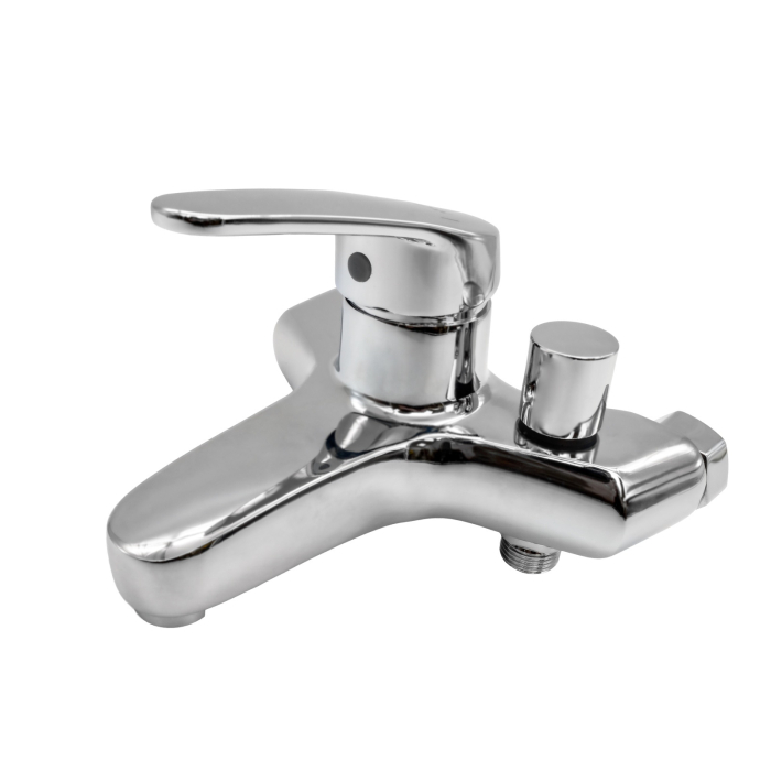 FL BC-203ZC, Baterie cada cu para de dus, zinc, crom, FLOW [2]
