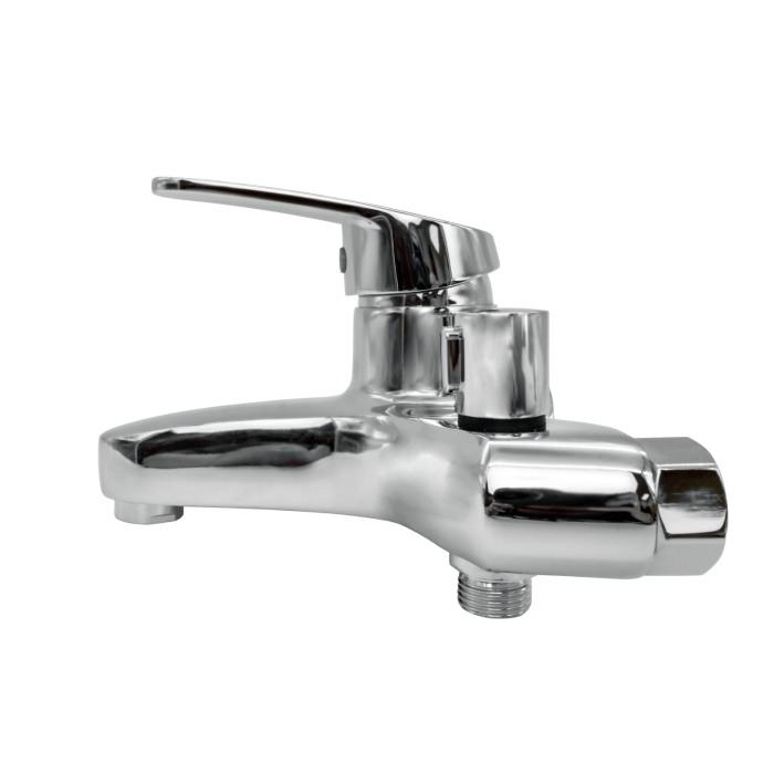 FL BC-203ZC, Baterie cada cu para de dus, zinc, crom, FLOW [3]