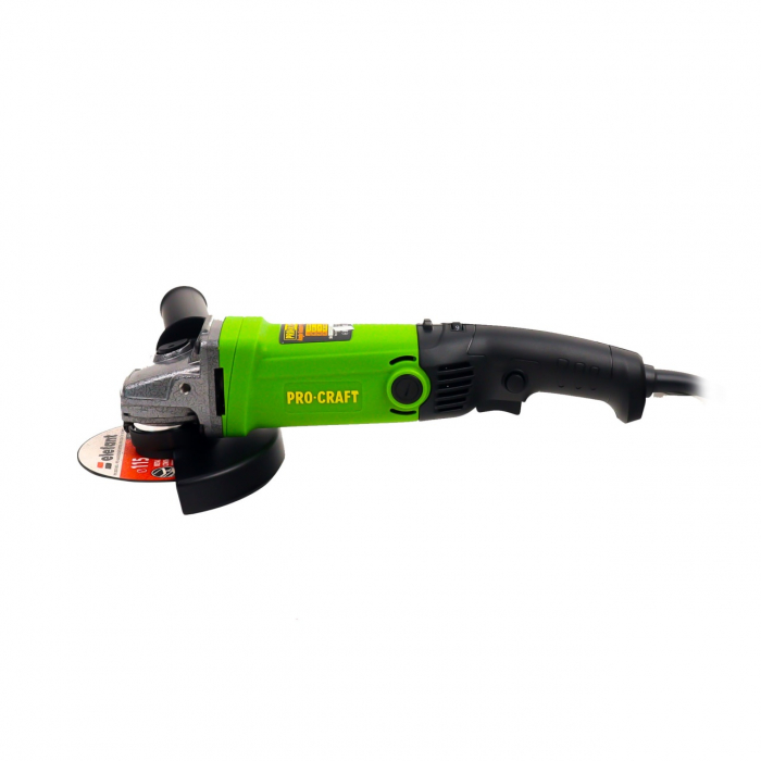 Flex Polizor Unghiular cu Variator Procraft PW 1200E , 860W, 11000 RPM, 125 mm [2]