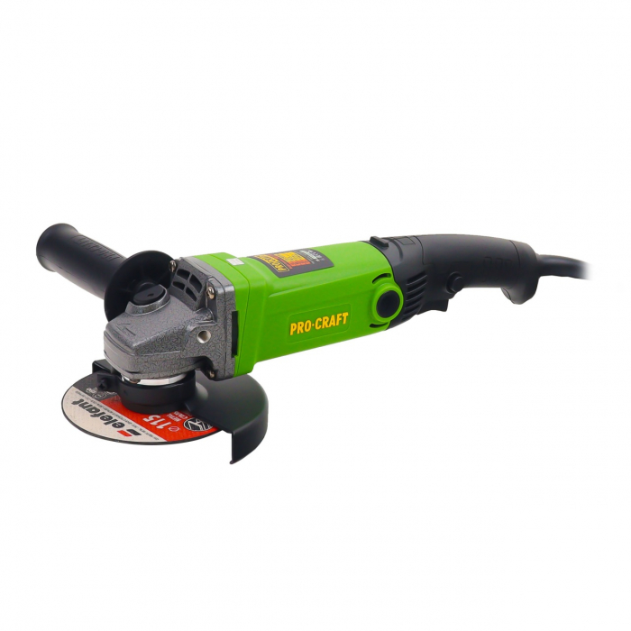 Flex Polizor Unghiular Procraft PW 1200, 860 W, 11000 RPM, 125 mm [1]