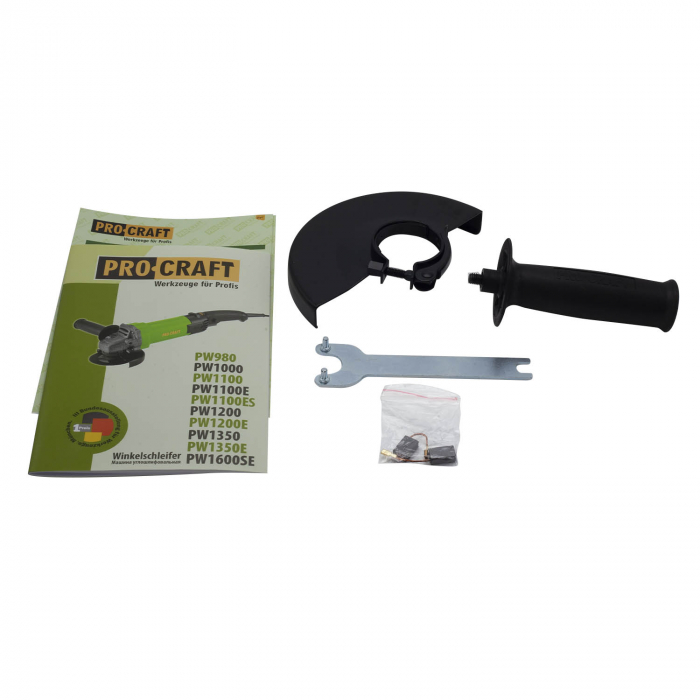 Flex Polizor Unghiular Procraft PW1600ES cu Variator, 1.6 kW, 12000 RPM, 150 mm [5]