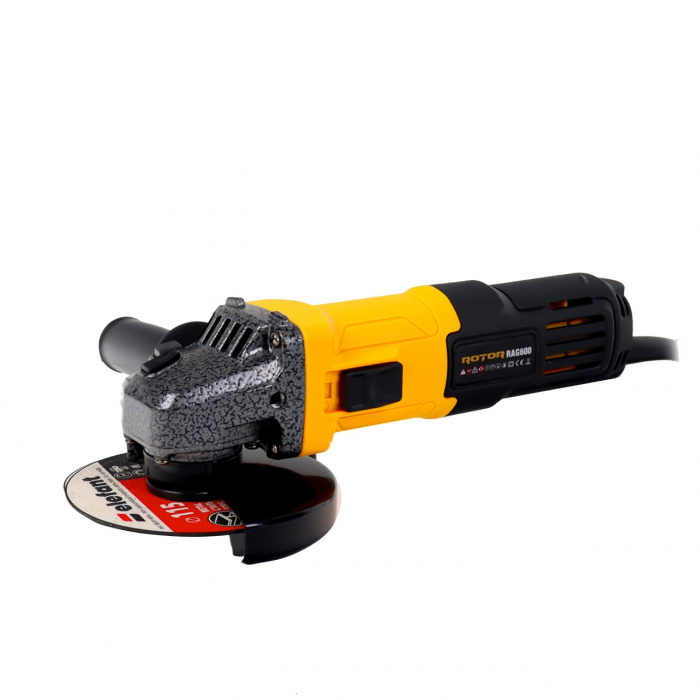 Flex Polizor unghiular ROTOR RAG600 , 600 W , 11000 RPM , 115 MM , [1]