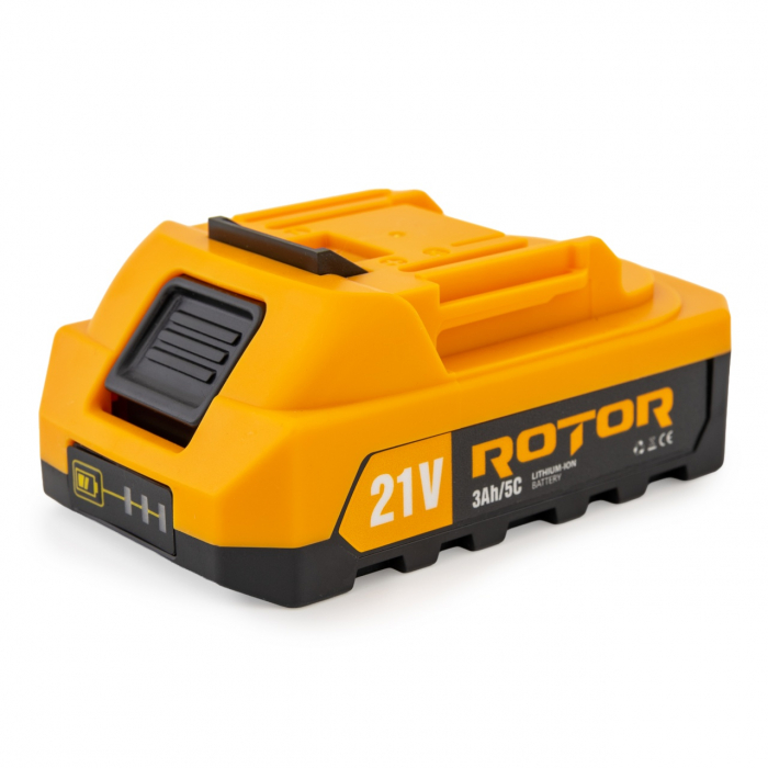 Foarfeca de gradina pe acumulator ROTOR RSB32 600W,Brushless ,2 x Acumulatori 21V 3Ah [7]