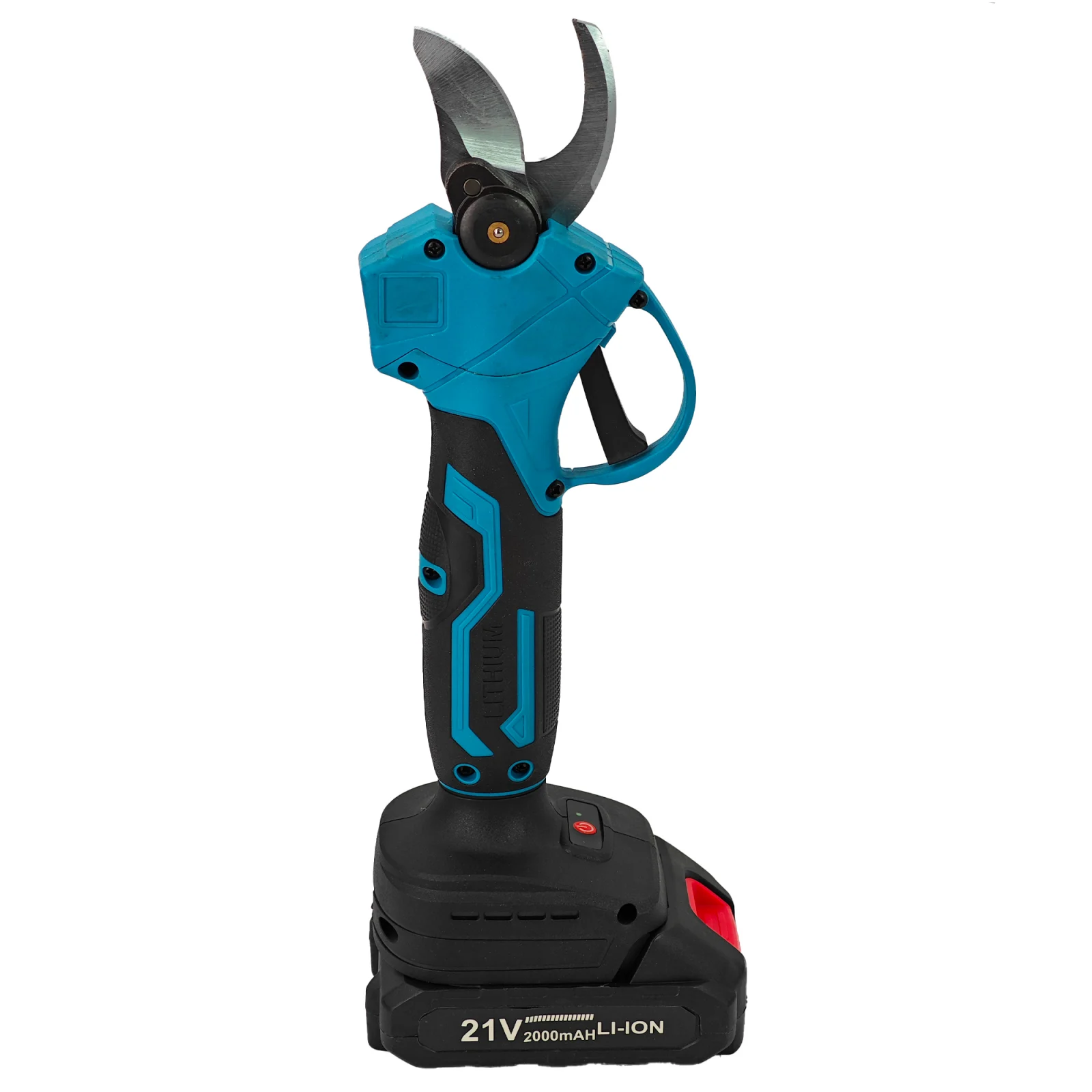 Foarfeca electrica pentru vita de vie, crengi, DDT-CRISTAL cu 2 Acumulatori 21 V, 2000 mAh, Albastru [4]