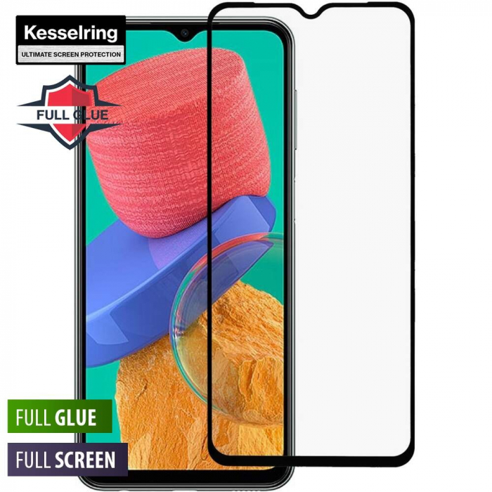 Folie de protectie Flippy, Full Glue, Sticla securizata Curbata pentru Samsung Galaxy S20 Ultra, Negru [4]